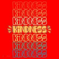 Kindness Pattern Santa Hat thumb 1