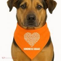 Kindness Squad Anti-Bullying Day USA-Made Doggie Bandana thumb 1
