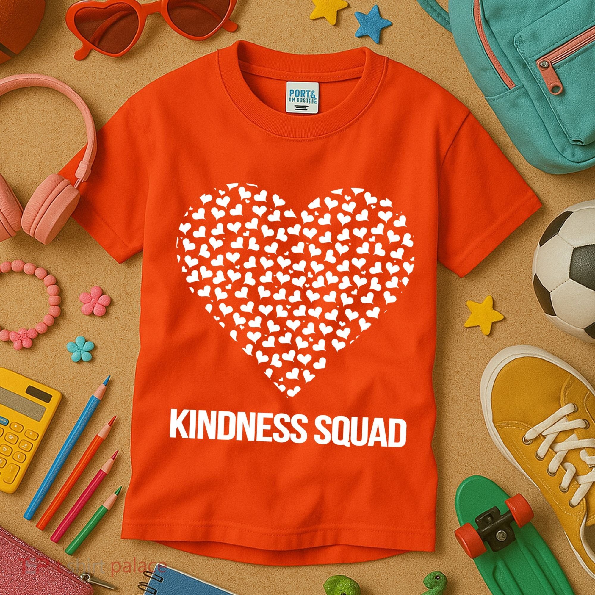 Kindness Squad Anti-Bullying Day Kids T-Shirt