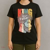 King African American Black Father T-Shirt thumb 4