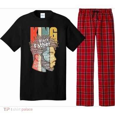 King African American Black Father Pajama Set