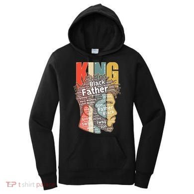 King African American Black Father Women's Hoodie