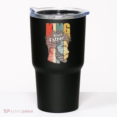 King African American Black Father Tumbler