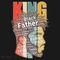 King African American Black Father Visor thumb 3