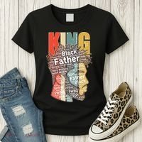 King African American Black Father Women's T-Shirt thumb 3