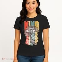King African American Black Father Women's T-Shirt thumb 4