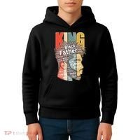 King African American Black Father Kids Hoodie thumb 4