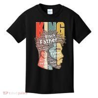 King African American Black Father Kids T-Shirt thumb 0