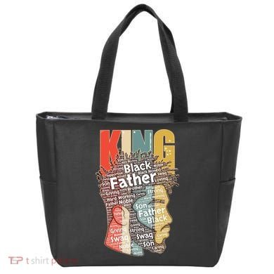 King African American Black Father Tote Bag