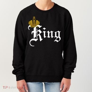 King Crown Old English Logo Women's Sweatshirt