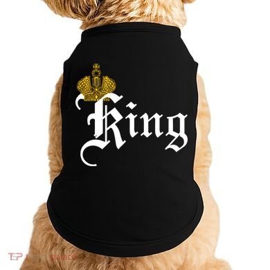 King Crown Old English Logo Doggie Tank