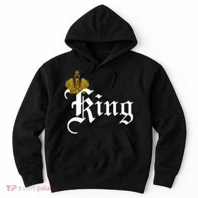 King Crown Old English Logo Hoodie