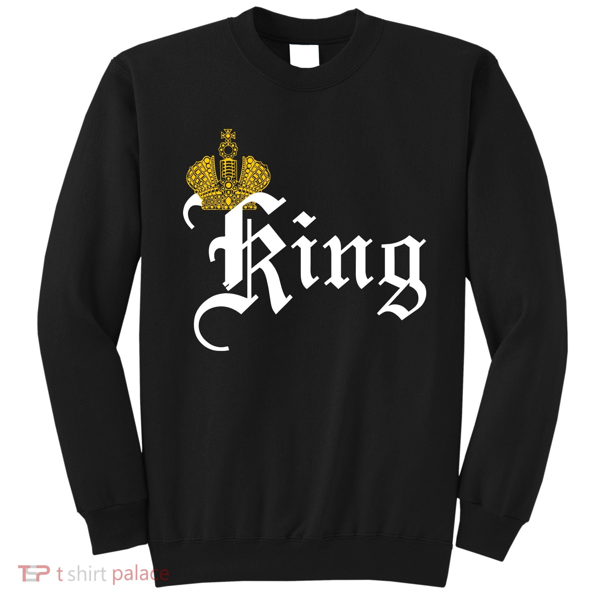 King Crown Old English Logo Sweatshirt