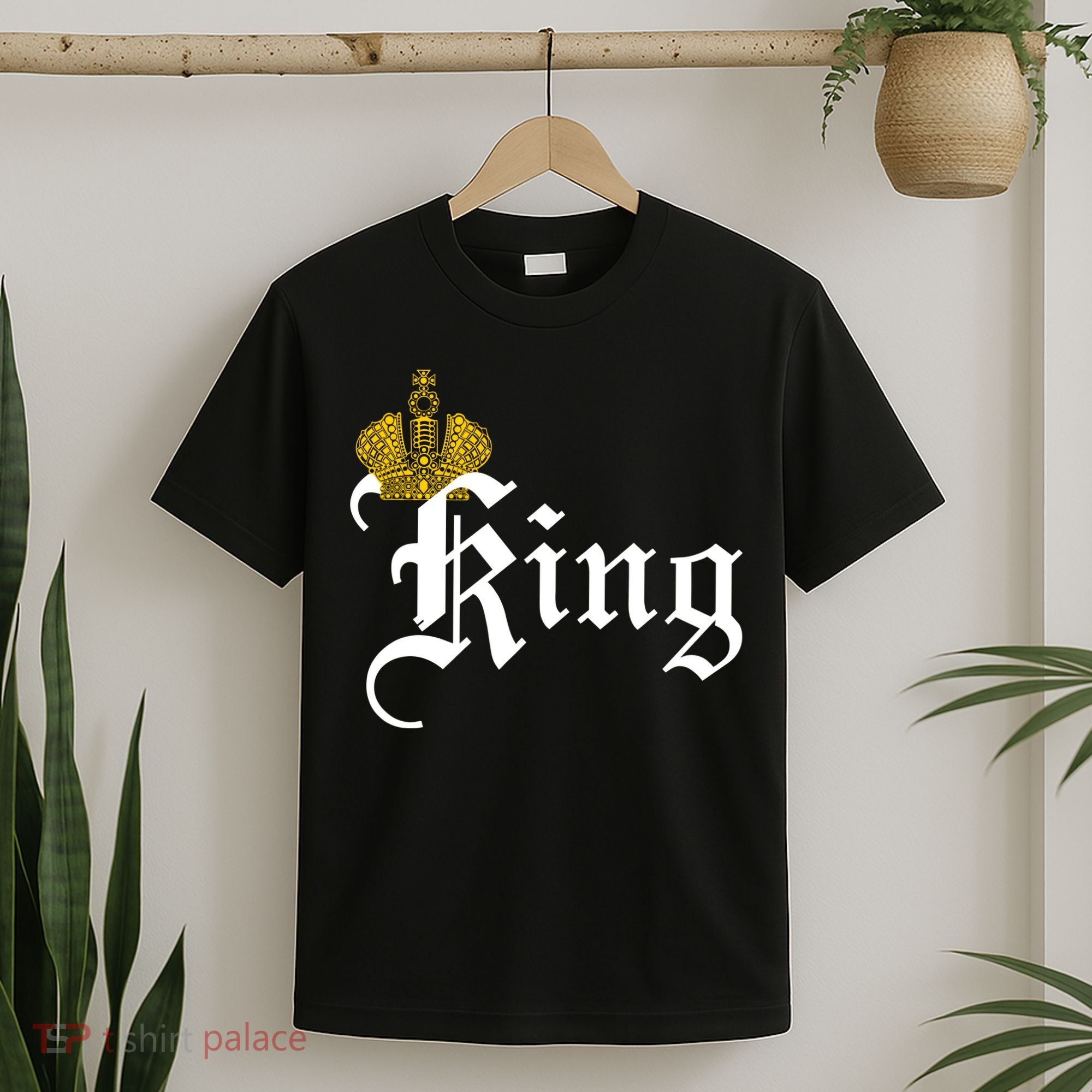 King Crown Old English Logo T-Shirt