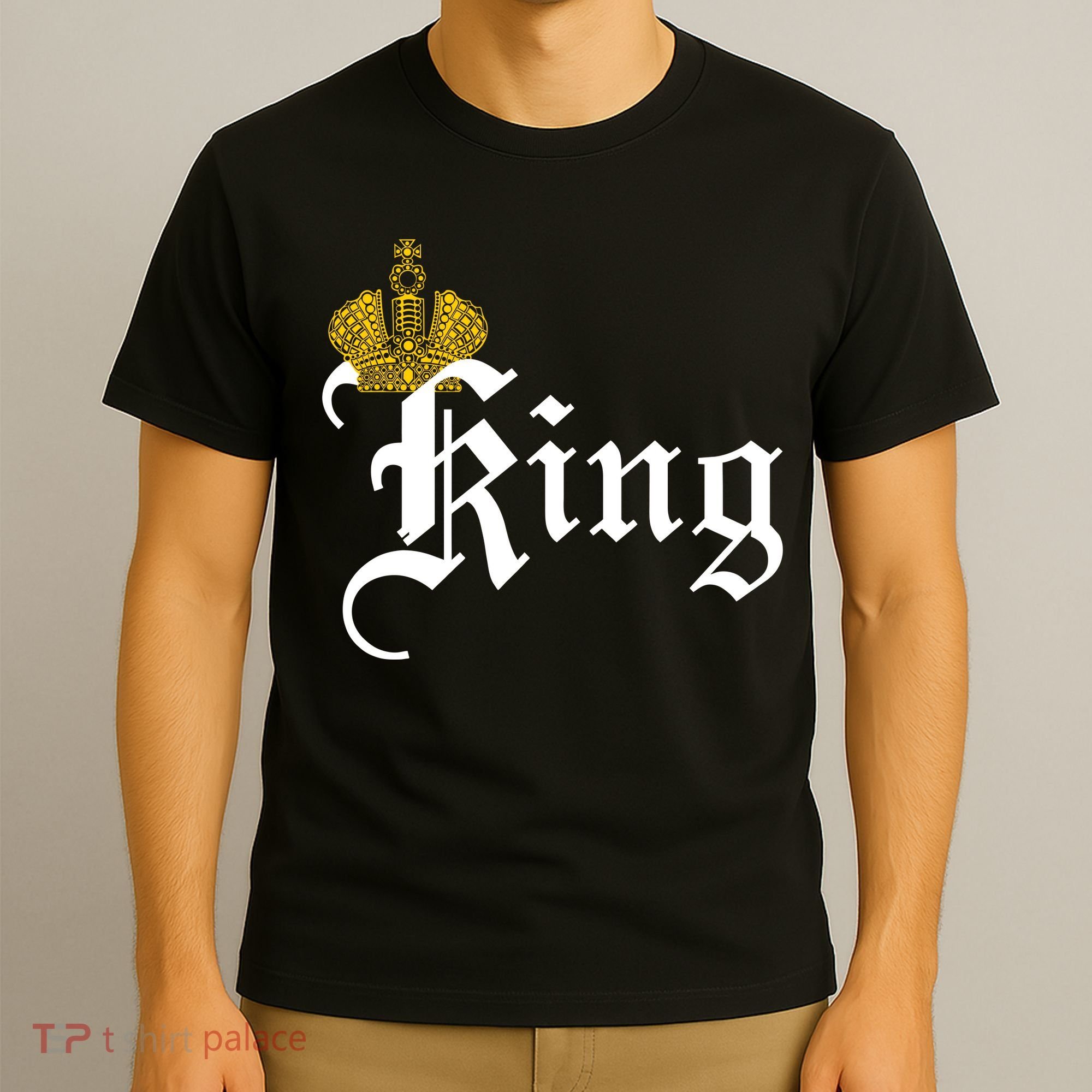 King Crown Old English Logo T-Shirt