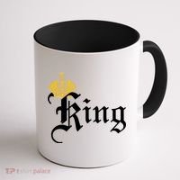 King Crown Old English Logo Coffee Mug thumb 1