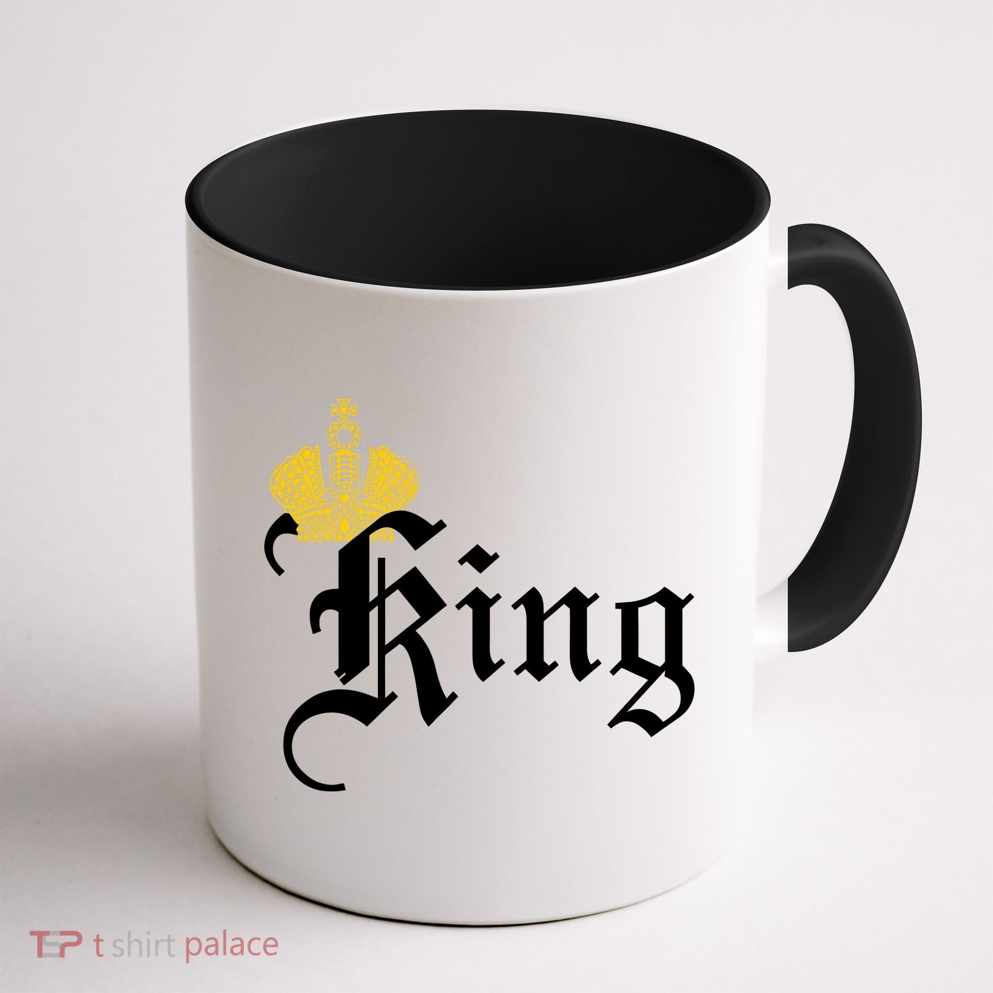 King Crown Old English Logo Coffee Mug
