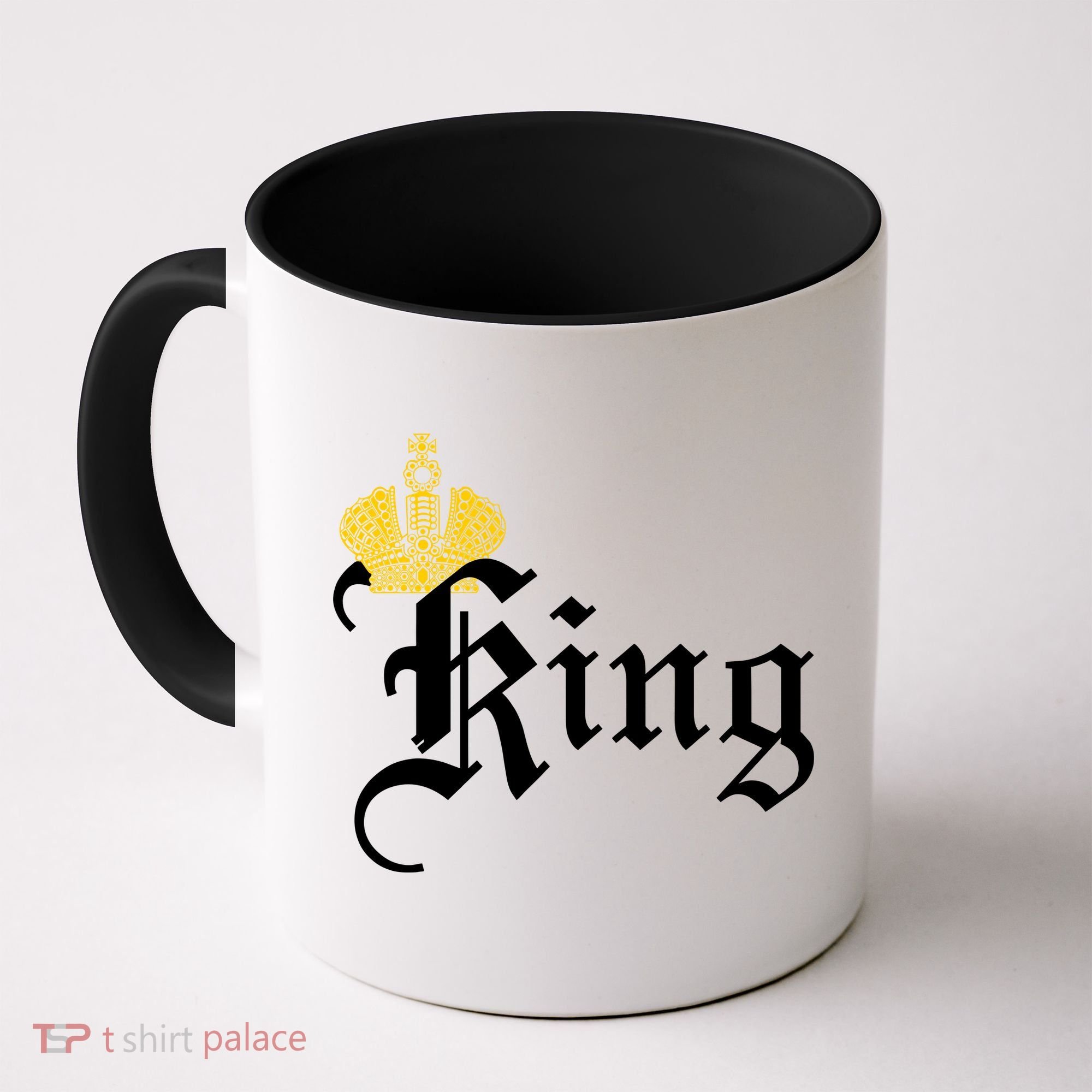 King Crown Old English Logo Coffee Mug