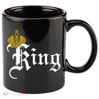 King Crown Old English Logo 11oz C Handle Ceramic Mug thumb 0