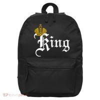 King Crown Old English Logo 16 in Basic Backpack thumb 0