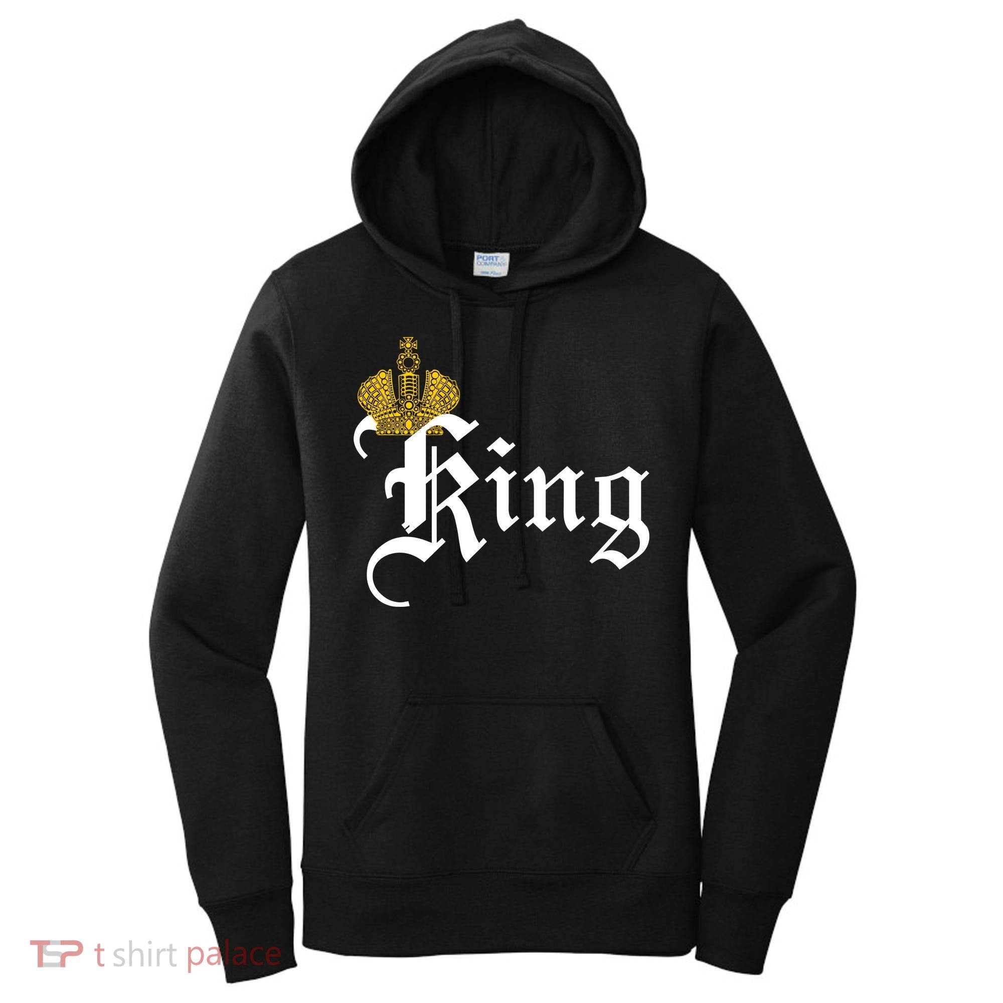 King Crown Old English Logo Women's Hoodie