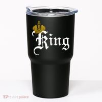 King Crown Old English Logo Tumbler thumb 0