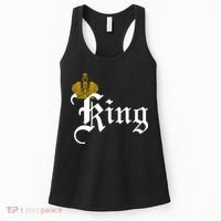 King Crown Old English Logo Women's Tank Top thumb 0