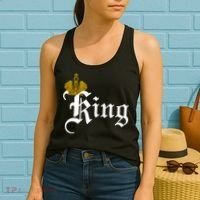King Crown Old English Logo Women's Tank Top thumb 2