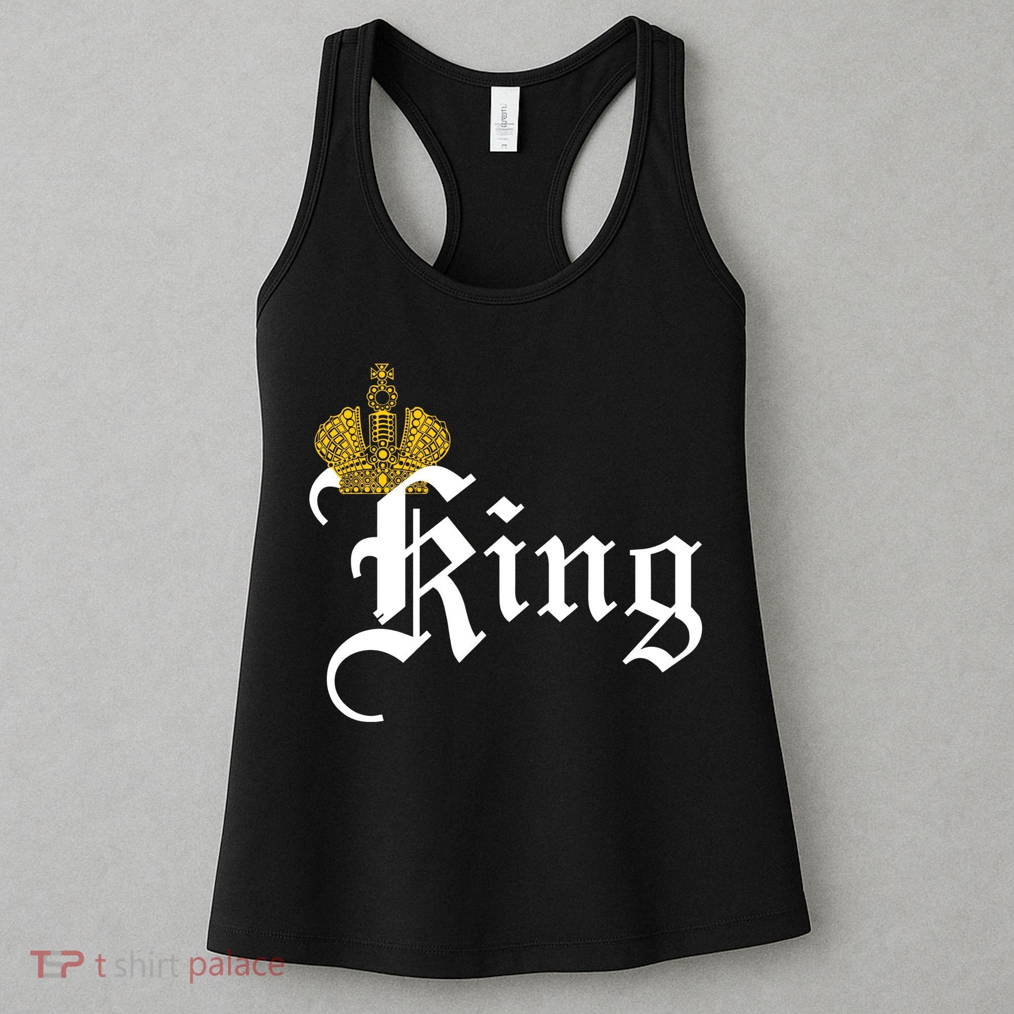 King Crown Old English Logo Women's Tank Top