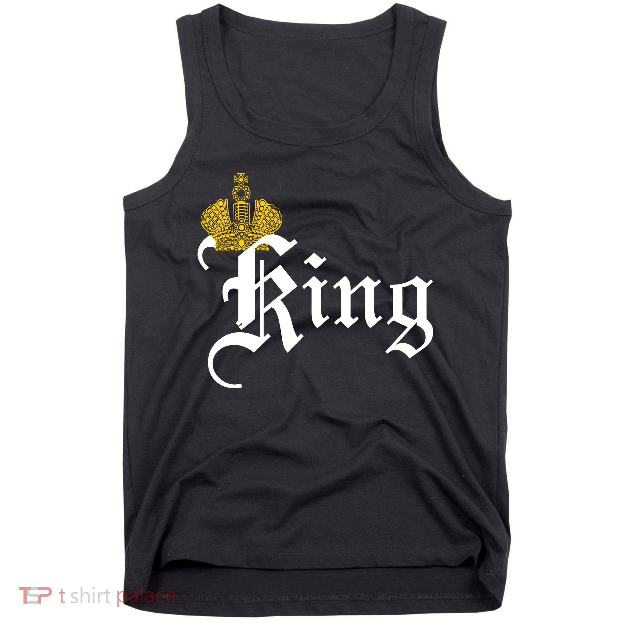 King Crown Old English Logo Tank Top