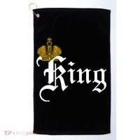 King Crown Old English Logo Golf Towel thumb 0