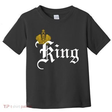 King Crown Old English Logo Toddler T-Shirt