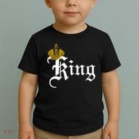 King Crown Old English Logo Toddler T-Shirt thumb 2
