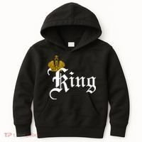 King Crown Old English Logo Kids Hoodie thumb 0