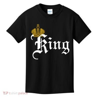 King Crown Old English Logo Kids T-Shirt