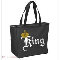 King Crown Old English Logo Tote Bag thumb 2