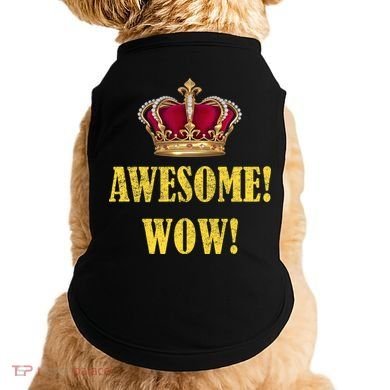 King George Awesome Wow Found Father Hamilton Doggie Tank