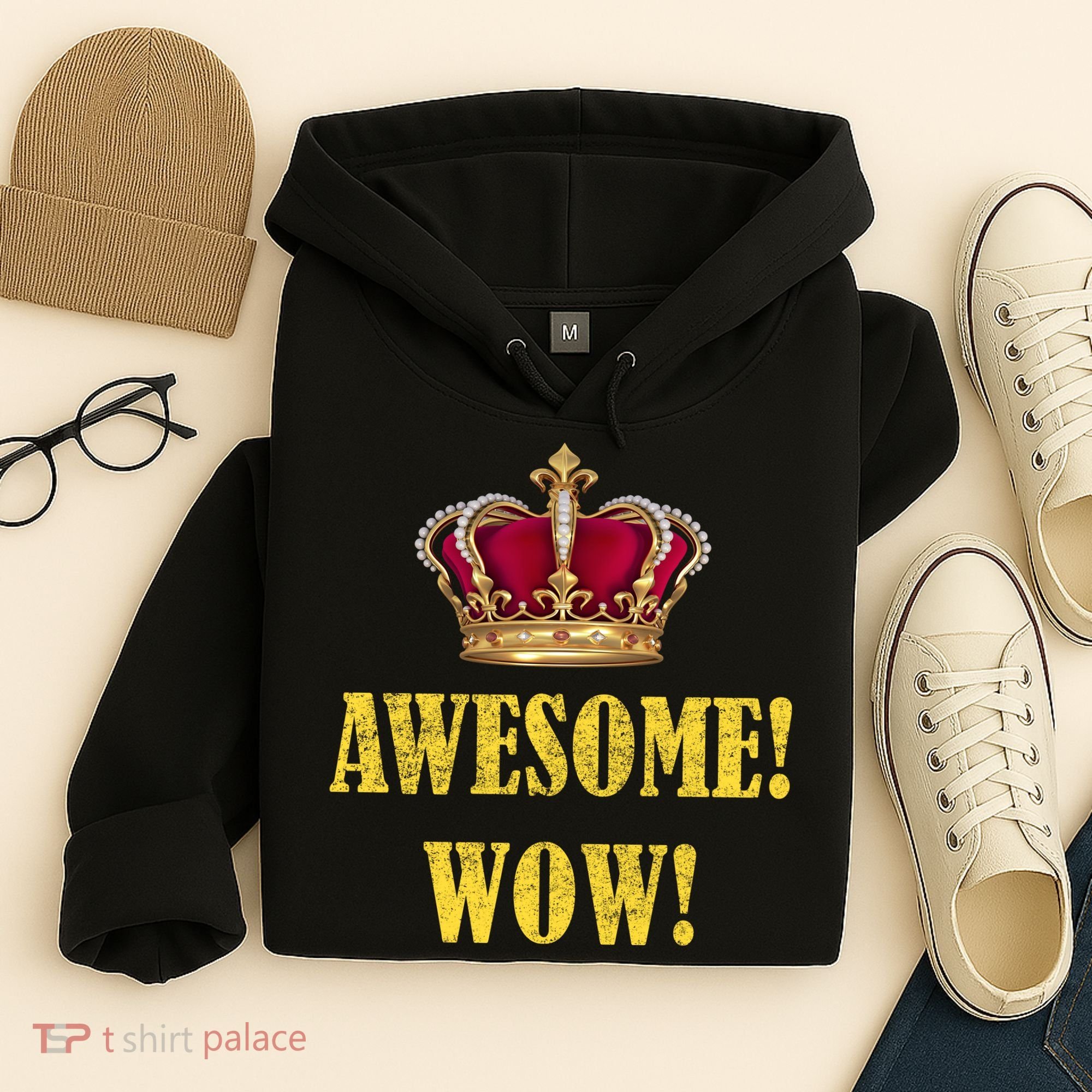 King George Awesome Wow Found Father Hamilton Hoodie