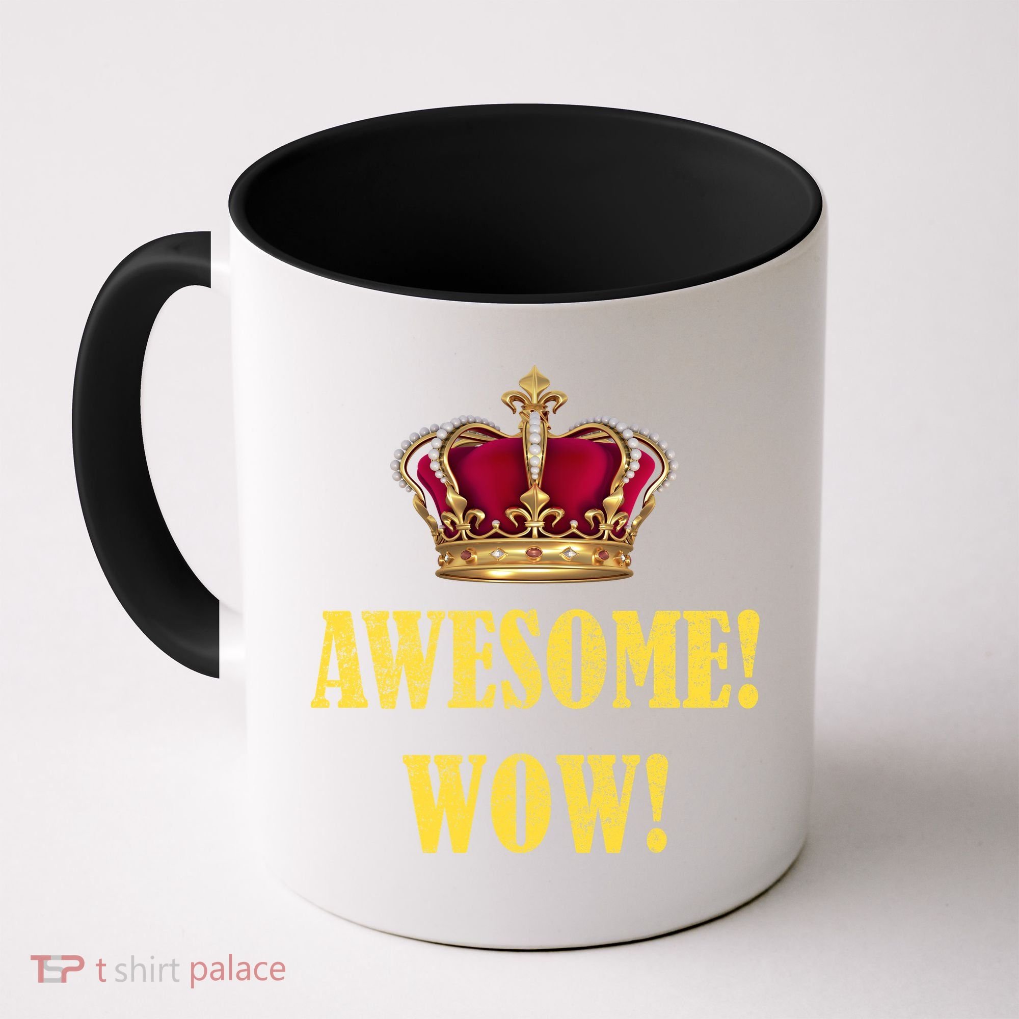 King George Awesome Wow Found Father Hamilton Coffee Mug