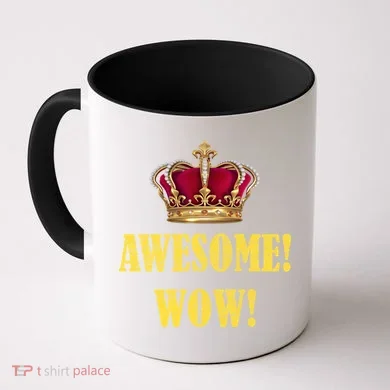 King George Awesome Wow Found Father Hamilton Coffee Mug