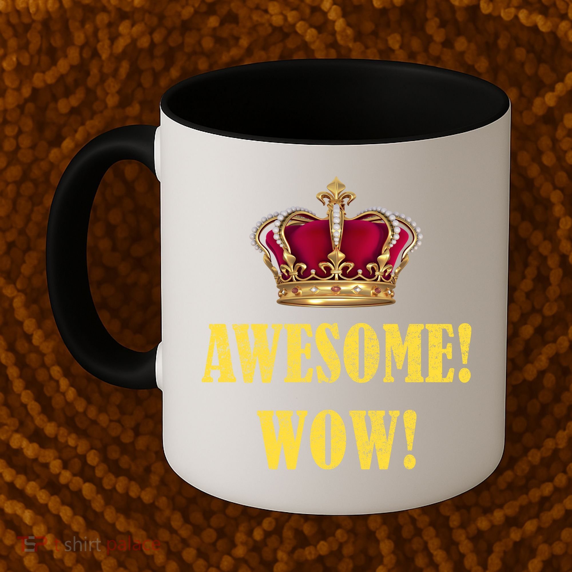 King George Awesome Wow Found Father Hamilton Coffee Mug