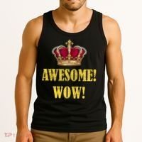 King George Awesome Wow Found Father Hamilton Tank Top thumb 3