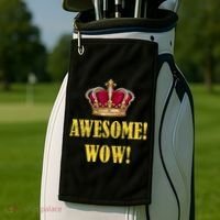 King George Awesome Wow Found Father Hamilton Golf Towel thumb 2