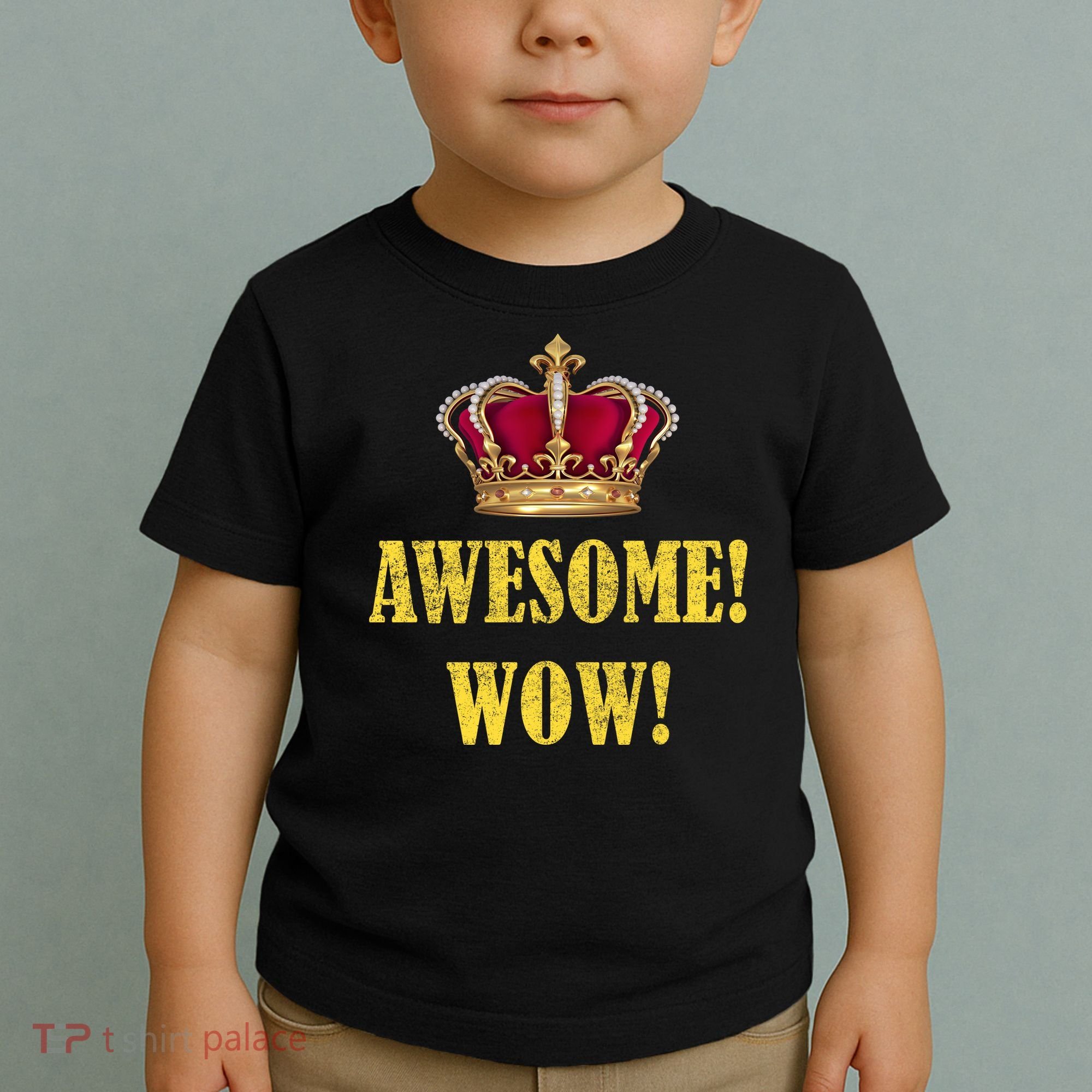 King George Awesome Wow Found Father Hamilton Toddler T-Shirt