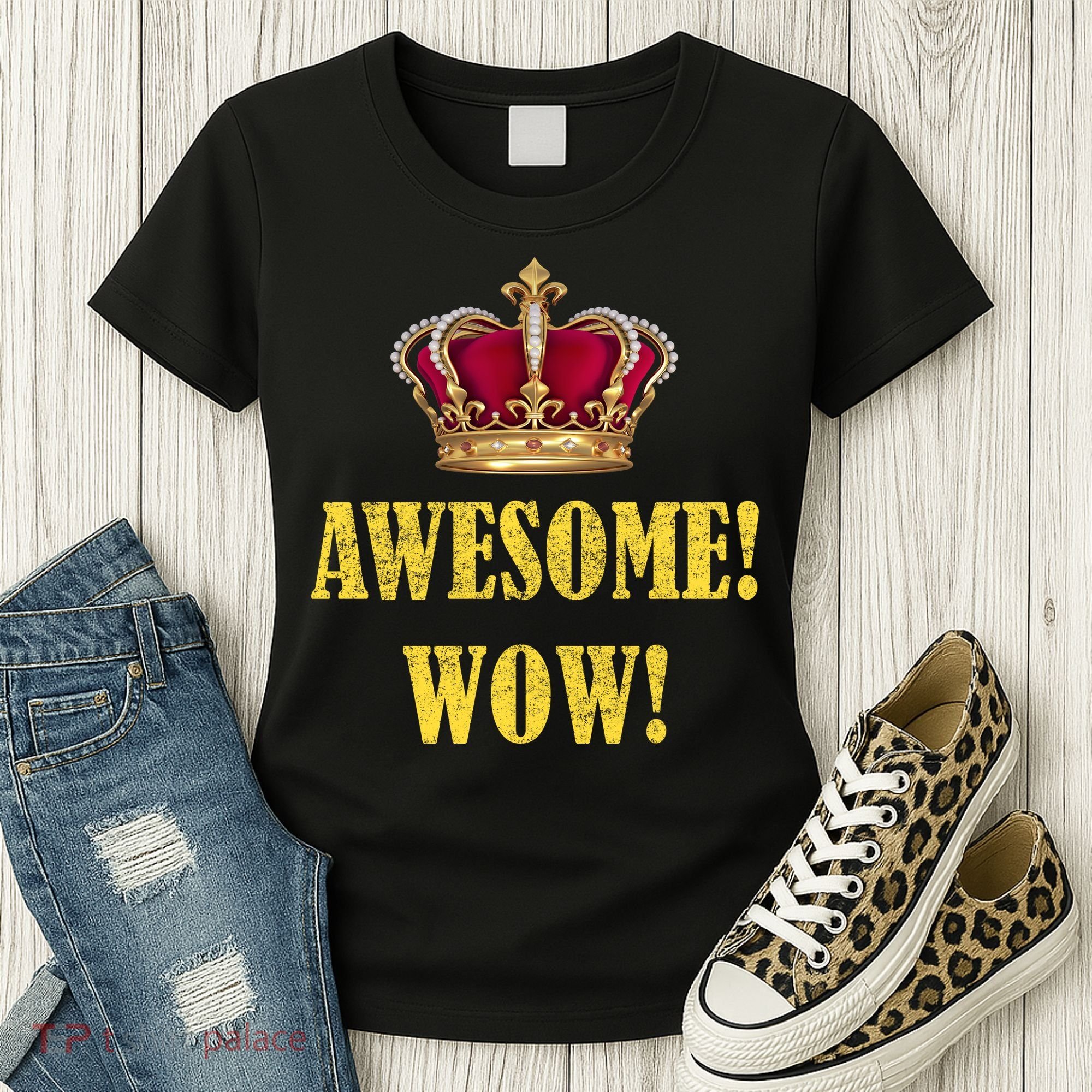 King George Awesome Wow Found Father Hamilton Women's T-Shirt
