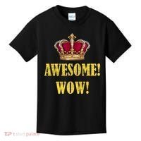 King George Awesome Wow Found Father Hamilton Kids T-Shirt thumb 0