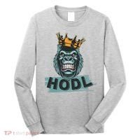 King Gorilla Apes HODL Wall Street Stock Market Long Sleeve Shirt thumb 0