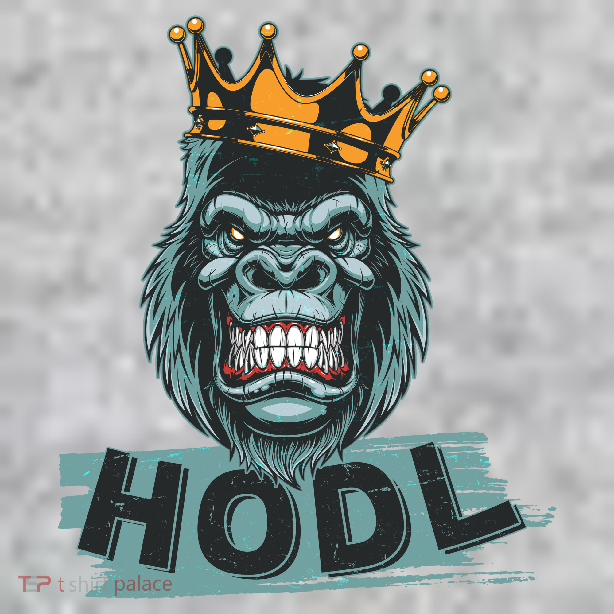 King Gorilla Apes HODL Wall Street Stock Market Sweatshirt