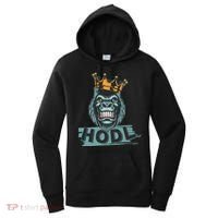 King Gorilla Apes HODL Wall Street Stock Market Women's Hoodie thumb 0