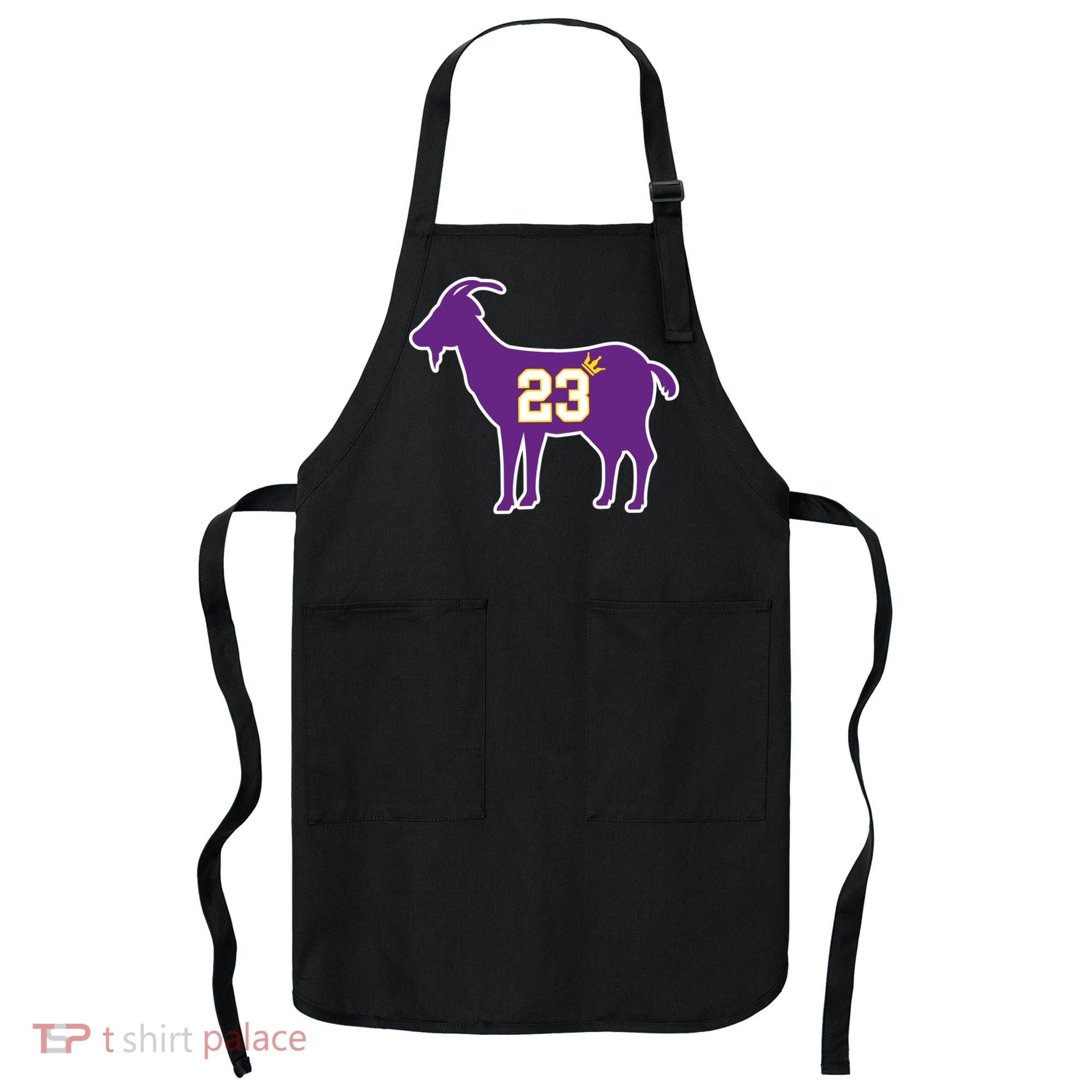 King LA Bron The Goat 23 Basketball Apron